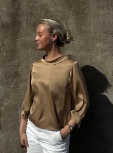 MIA BLOUSE BEIGE STENSTRÖMS