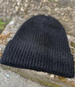 KNIT HAT BLACK STENSTRÖMS