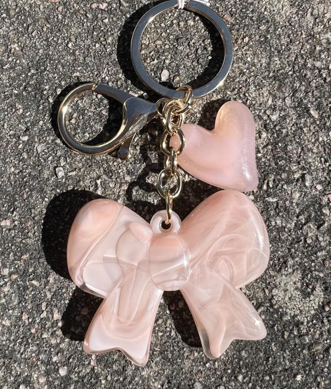 CHARM BOW PINK BOW19