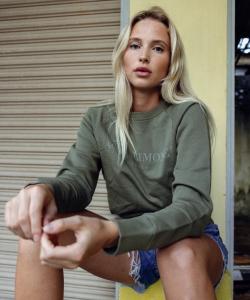 COLLEGE CLASSIC OLIVE GREEN ACQUA LIMONE