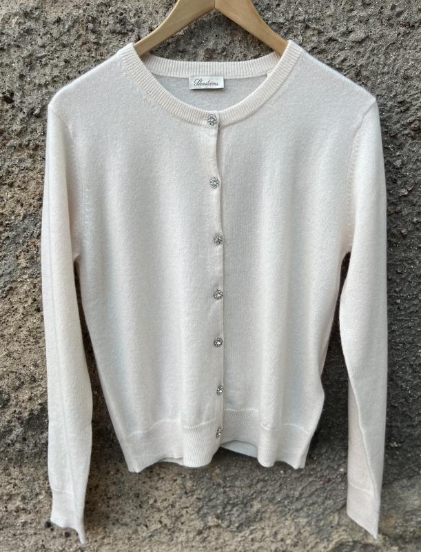 ILVA CASHMERE CARDIGAN OFFWHITE STENSTRÖMS