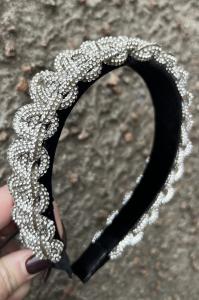 DAY SHIMMER CHAIN HAIR BAND SILVER DAY ET