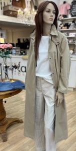 ESME COAT KHAKI BRIXTOL TEXTILES