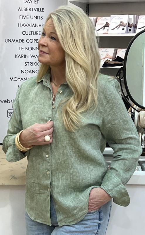 SIRI SHIRT GREEN STENSTRÖMS