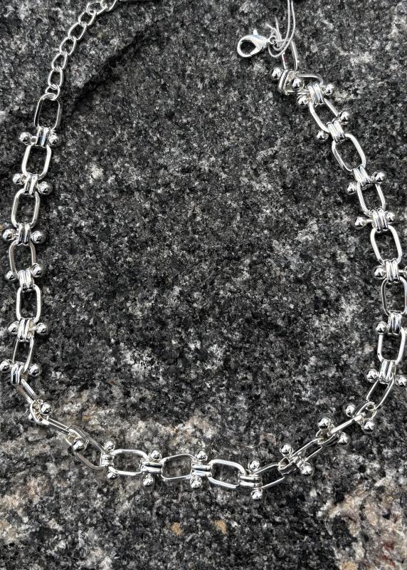 SISI NECKLACE SILVER BOW19