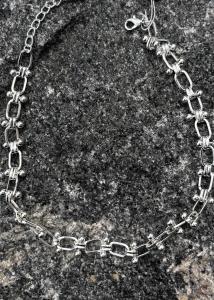 SISI NECKLACE SILVER BOW19