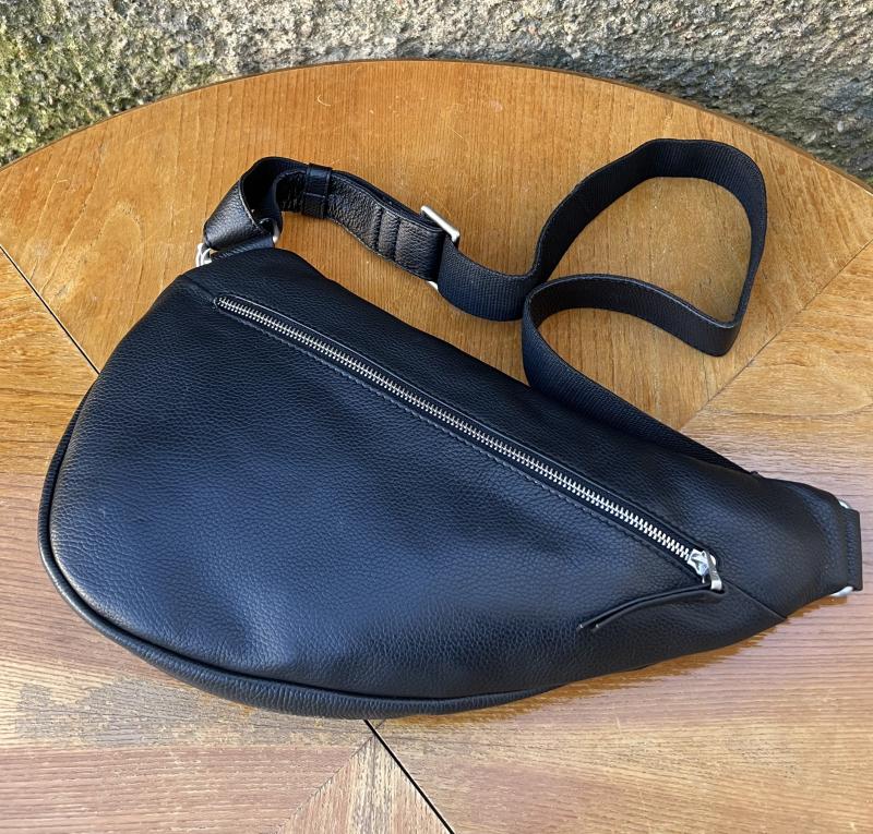 JUNO SHOULDER BAG BLACK SADDLER