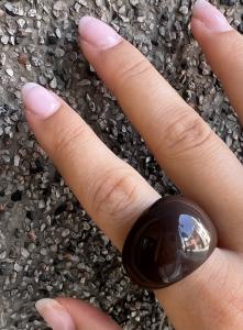 BROWN RING BOW19