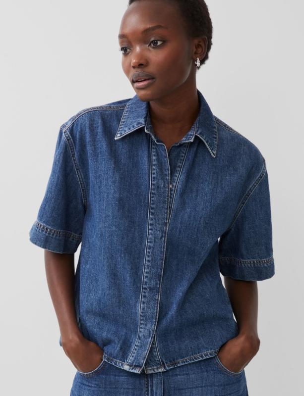 FINLEY DENIM SHIRT VINTAGE FRENCH CONNECTION