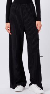 REGINA JERSEY PANTS BLACK/WHITE FRENCH CONNECTION