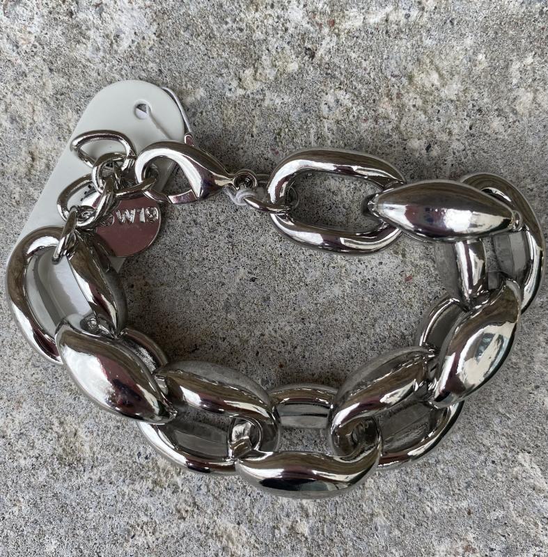 SAMANTHA BRACELET SILVER L BOW19