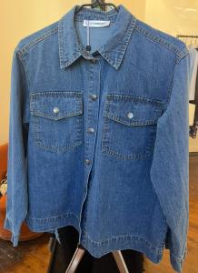 DELINACC DENIM SHIRT DARK DENIM CO´COUTURE