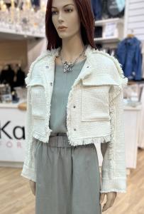 VIOLETTE TACTUAL SURFACE JACKET VANILLA ICE DAY BIRGER ET MIKKELSEN