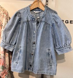 ASJACC DENIM BLOUSE DENIM BLUE CO'COUTURE