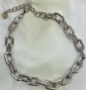 SAMANTHA NECKLACE SILVER BOW19