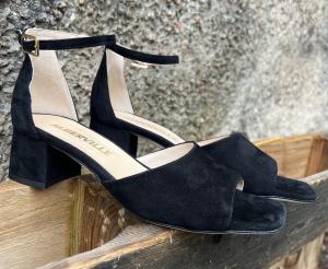 ROSA  HEELS SILKY NERO ALBERVILLE