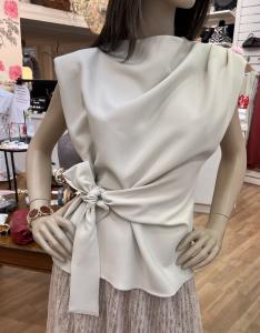 ACILECC PLEAT TOP BONE CO'COUTURE