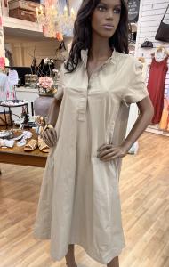 HARIETTA DRESS KHAKI PROJECT AJ117