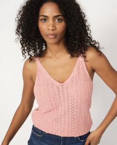 MMCRESSIDA KNIT TOP FADED ROSE MOSMOSH