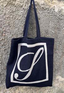 KNIT BAG NAVY STENSTRÖMS