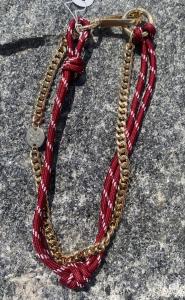NATE MULTI CHAIN BURGENDY BOW19