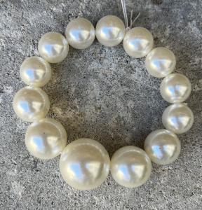 BIG PEARL BRACELET ELASTIC BOW19