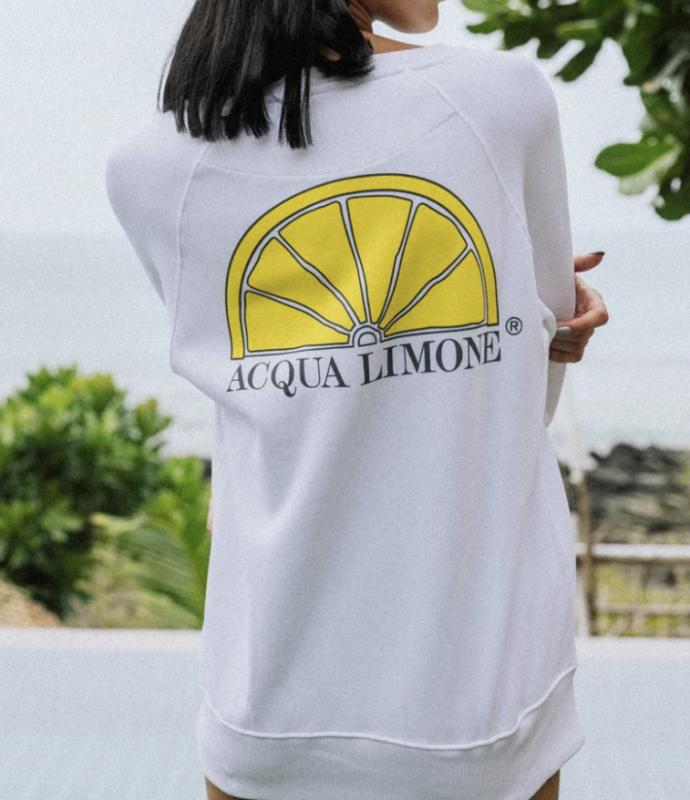 COLLEGE CLASSIC WHITE ACQUA LIMONE