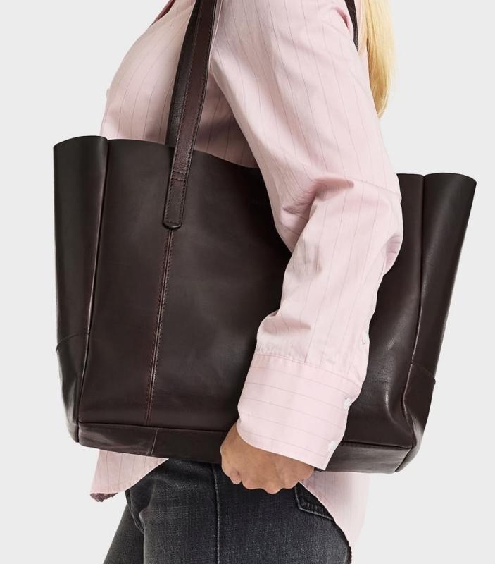 GARDA MINI TOTEBAG DARK BROWN SADDLER