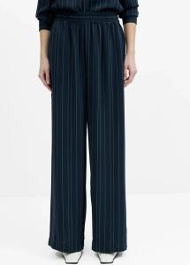 ERMA PINSTRIPE WIDE LEG TROUSER NEW NAVY/ETHE BLUE FRENCH CONNNECTION