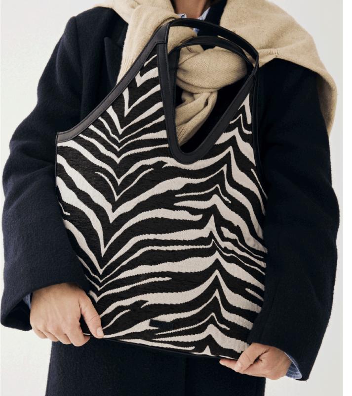 DAY ZEBRA TOTE BLACK DAY ET
