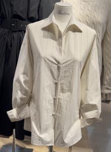 KODA SHIRT LIGHT BEIGE STRIPE STENSTRÖMS