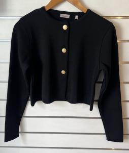 KRISTINA CARDIGAN KNIT BLACK STENSTRÖMS