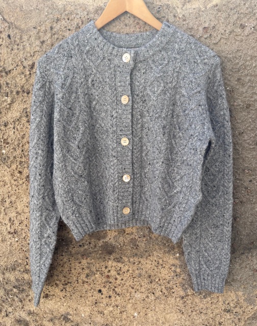 KARITA CARDIGAN KNIT LIGHT GREY STENSTRÖMS