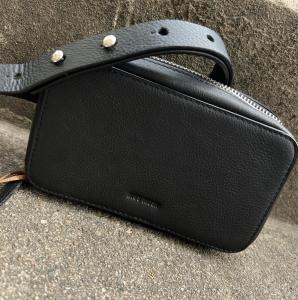 MMELIN BELT BAG BLACK MOSMOSH