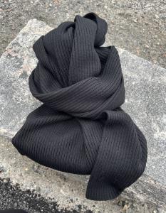 SCARF KNIT BLACK STENSTRÖMS