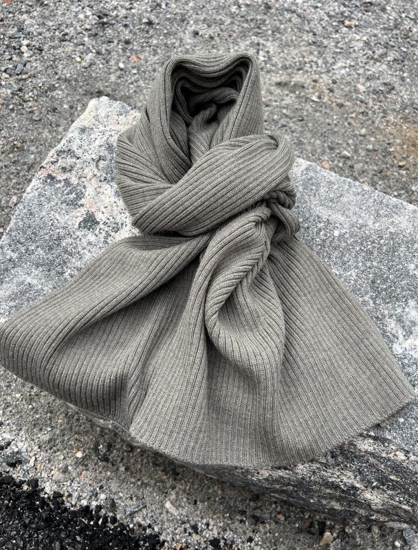 SCARF KNIT GREEN STENSTRÖMS