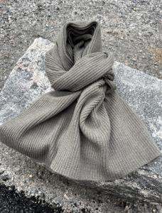 SCARF KNIT GREEN STENSTRÖMS