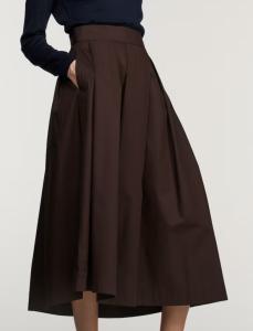 KATHRYN SKIRT DARK BROWN STENSTRÖMS