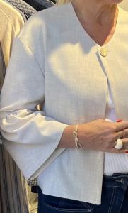 MMLUCA BELLINI JACKET CLAY MOSMOSH