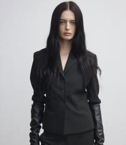 JENNYFV BLAZER BLACK FIVE UNITS