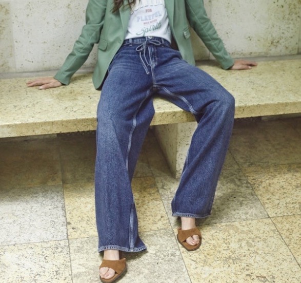 MMDARA VERNEZA JEANS DARK BLUE MOSMOSH