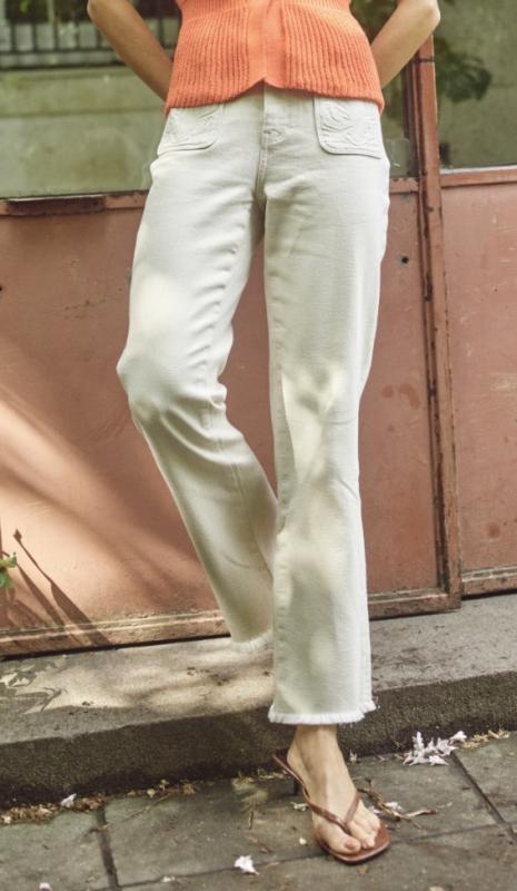 MMASHLEY BLOSSOM JEANS CLAY MOSMOSH