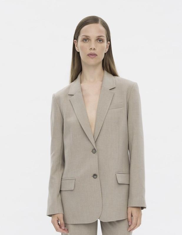 HANNAHFV BLAZER OAK MELANGE FIVE UNITS