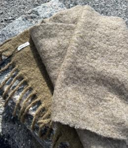 DAY LUX WOOL BLOCK SCARF BRINDLE DAY ET