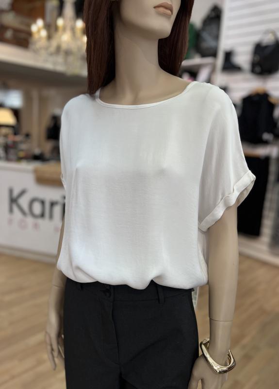 FERGIE TOP OFFWHITE MAJA ROOS