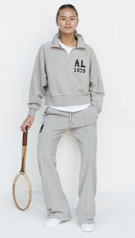 IVY TRACK PANT AMERICAN GREY ACQUA LIMONE