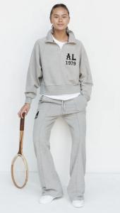 IVY TRACK PANT AMERICAN GREY ACQUA LIMONE