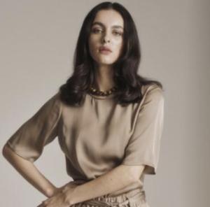SANNE BLOUSE SHORT SLEEVE BEIGE STENSTRÖMS