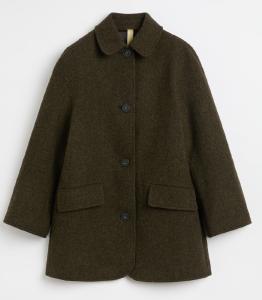 EDIE COAT BROWN  BRIXTOL TEXTILES