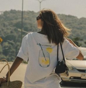 HEAVY TEE LEMONADE WHITE ACQUA LIMONE
